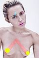 Miley Cyrus posed nude with a pig for Paper Mag
