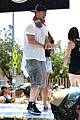 channing tatum matt bomer surprise crowd at la pride 25