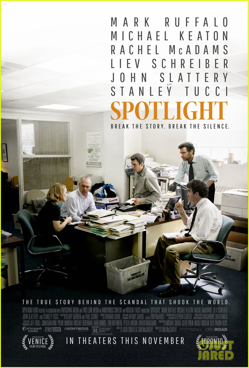 Rachel McAdams & StarStudded 'Spotlight' Cast Featured on First Poster