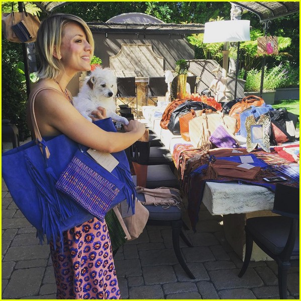 Kaley Cuoco Steps Out at the Horse Stable Without Her
