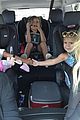 north west penelop disick hold hands on family road trip 02