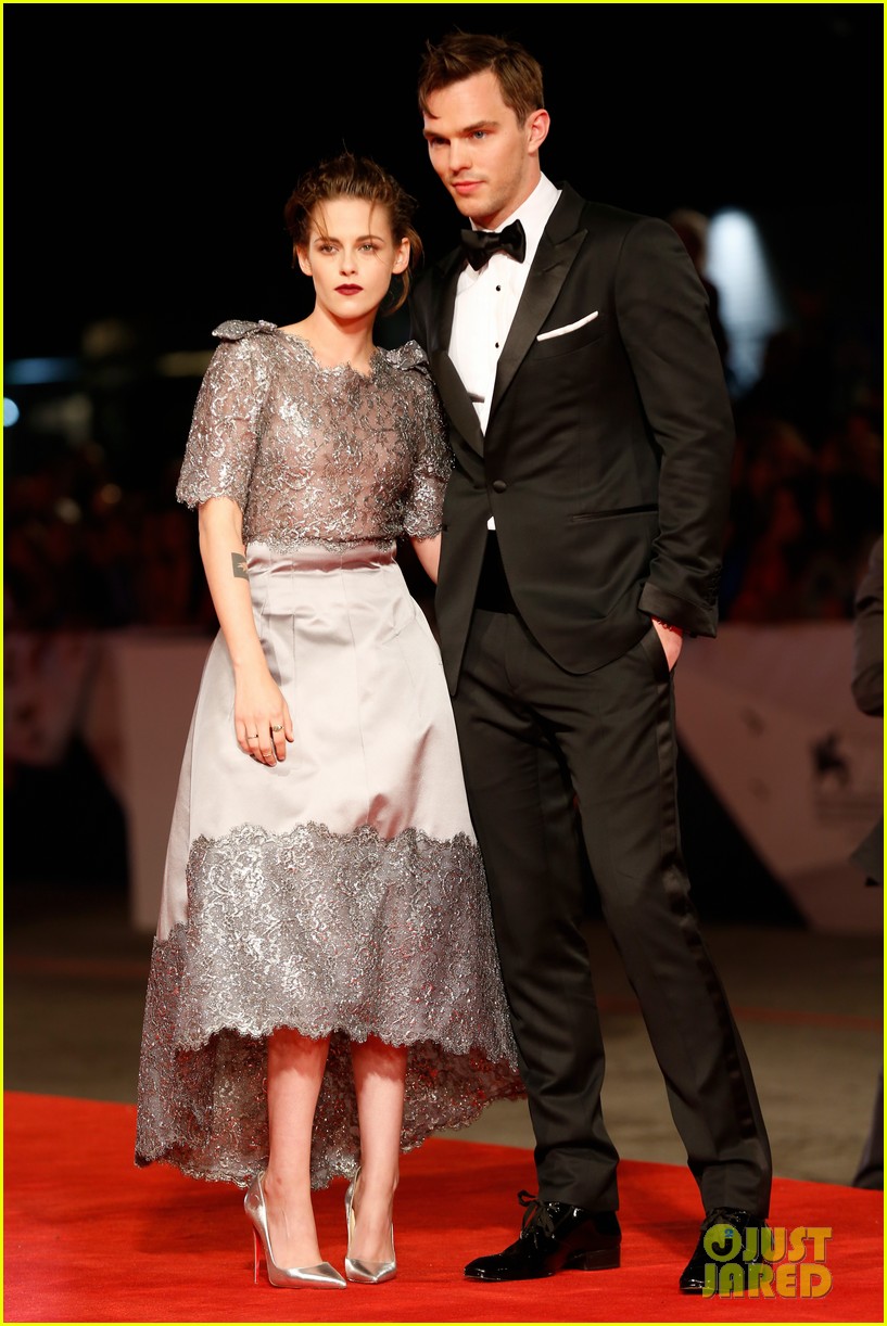 Kristen Stewart Glams Up with Nicholas Hoult for 'Equals' Venice
