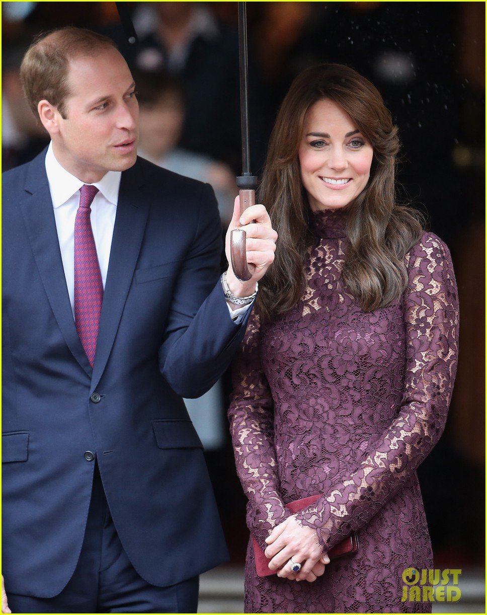 Kate Middleton Stuns in This Lacy Purple Dress Photo 3487900 Kate