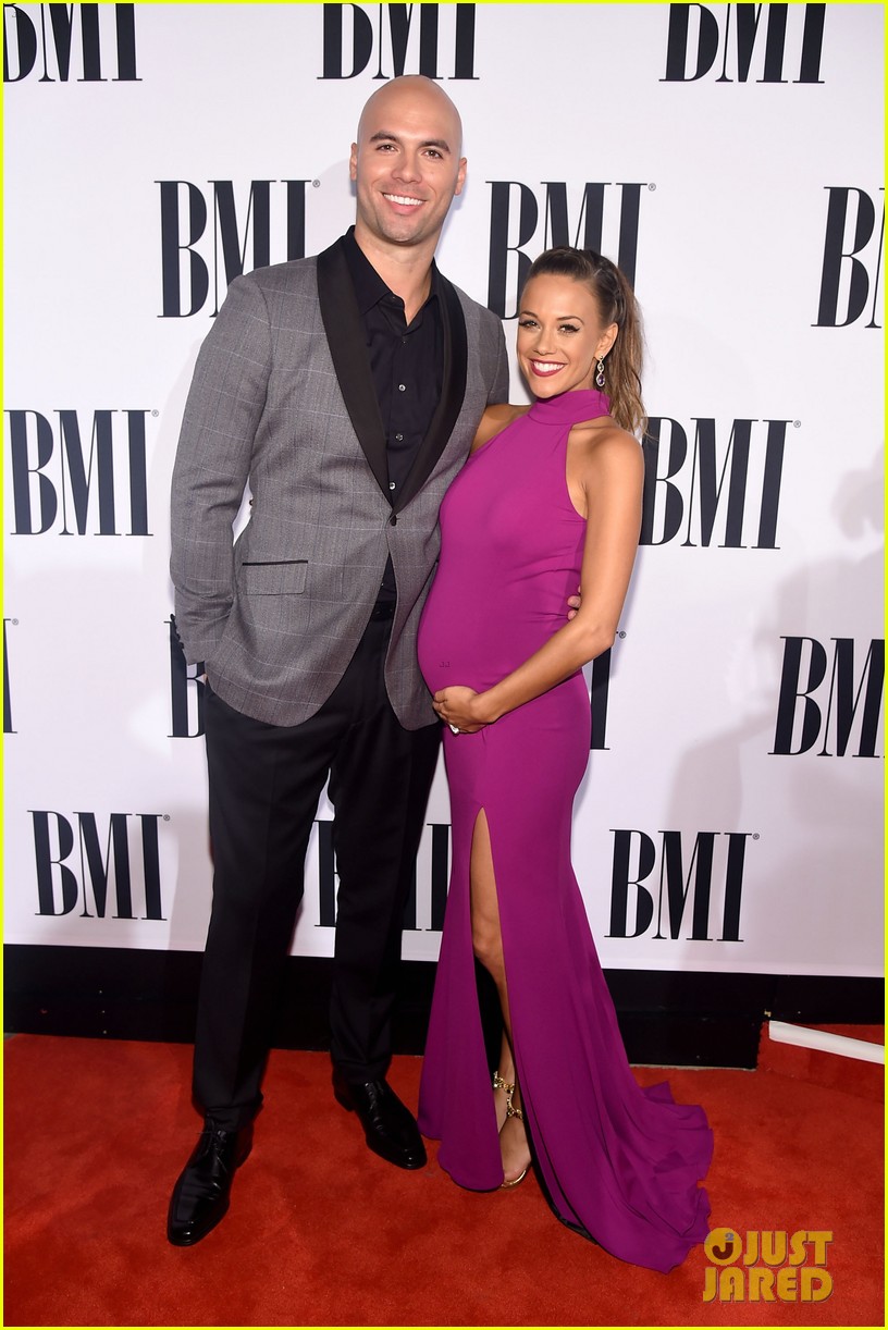 Pregnant Jana Kramer Flaunts Baby Bump in FormFitting Dress Photo