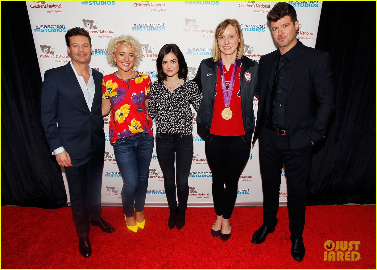 lucy hale seacrest studios opening dc 053501798