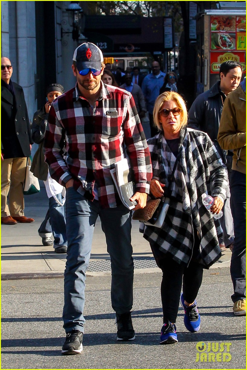Bradley Cooper & His Mom Gloria Match in Plaid Shirts!: Photo 3528002 | Bradley Cooper, Gloria
