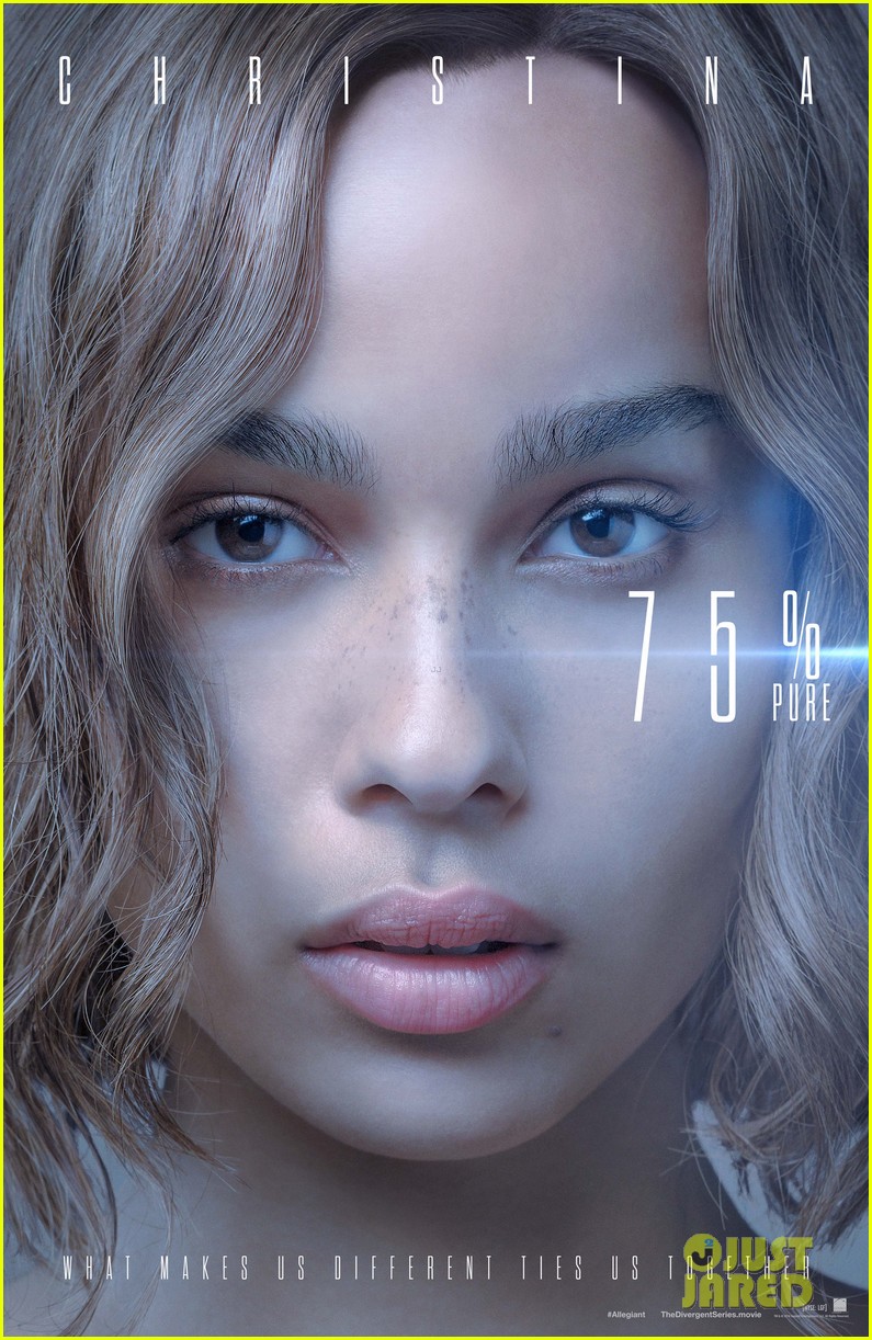 'Allegiant' Gets Final Poster Showing Two Sides To Tris (Exclusive