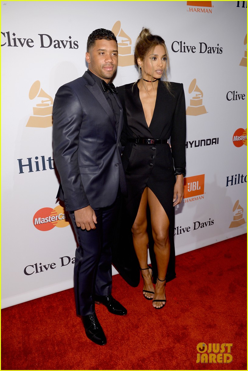 Ciara & Miguel Bring Their Partners To Clive Davis' Pre-Grammys 2016