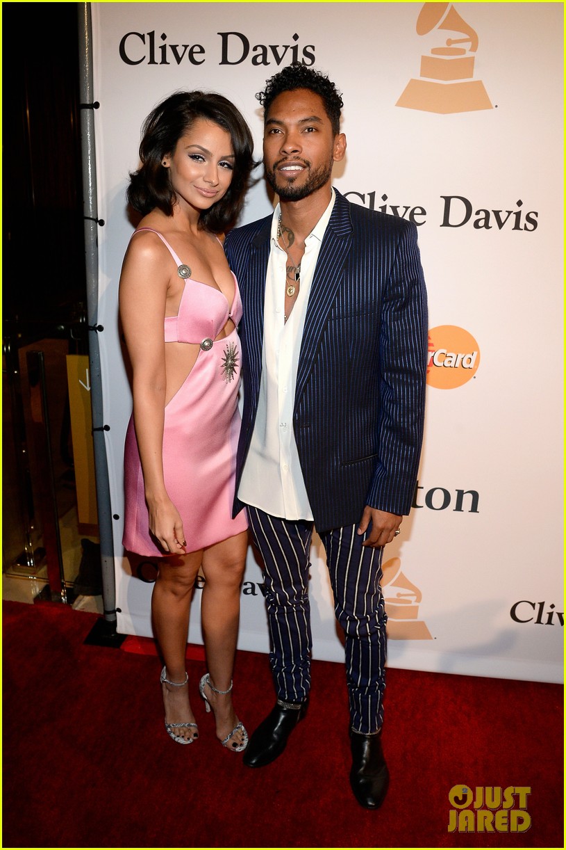 Ciara & Miguel Bring Their Partners To Clive Davis' Pre-Grammys 2016