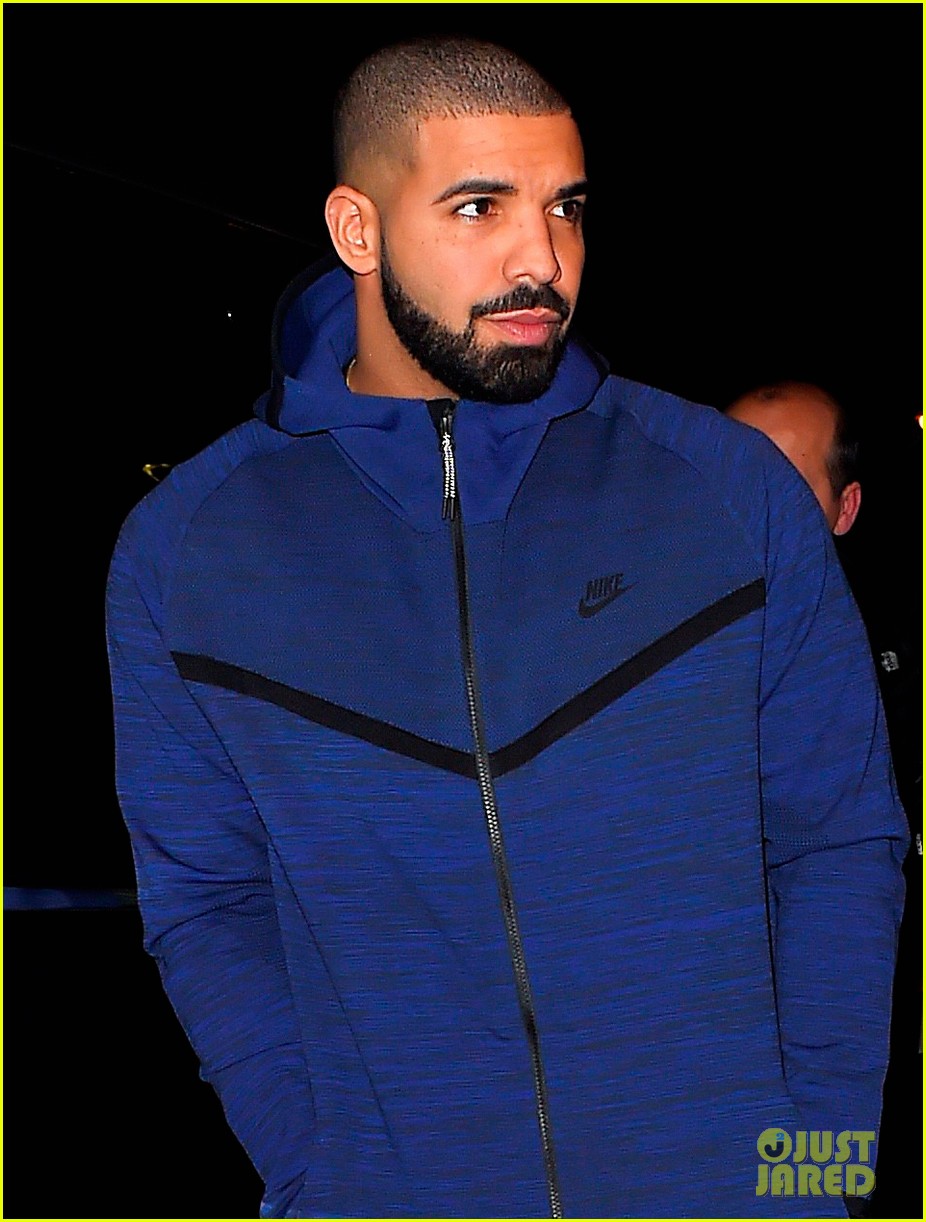 drake blue nike jacket