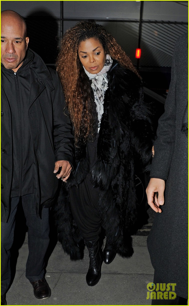 Jackson & Husband Wissam Al Mana Make Rare Appearance Out