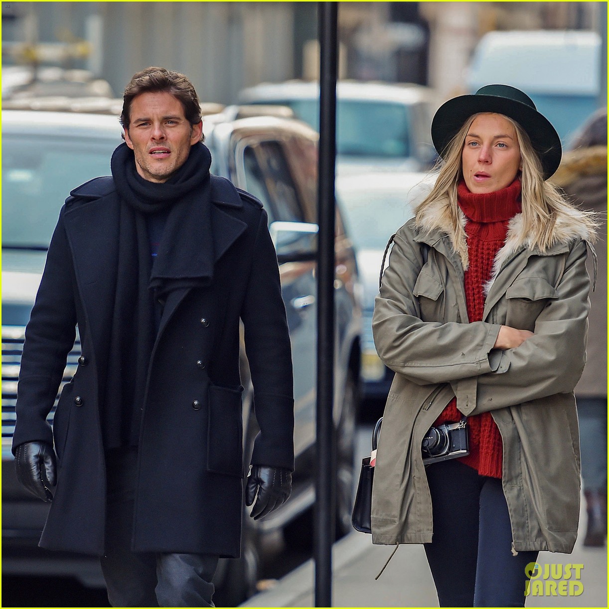 James Marsden Steps Out in NYC with Rumored Girlfriend Edei Photo