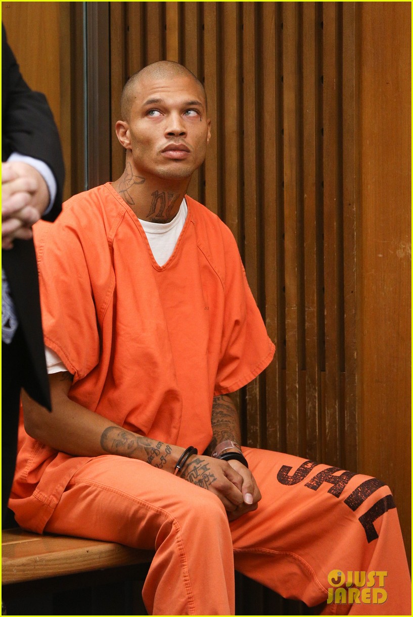 Hot Convicted Felon Jeremy Meeks Released From Prison Photo 3601764