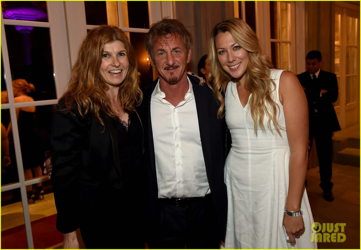 Connie Britton & Sheryl Crow Support Sean Penn at J/P Benefit Concert