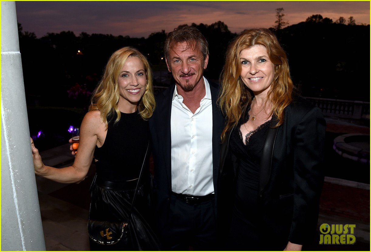 Connie Britton & Sheryl Crow Support Sean Penn at J/P Benefit Concert