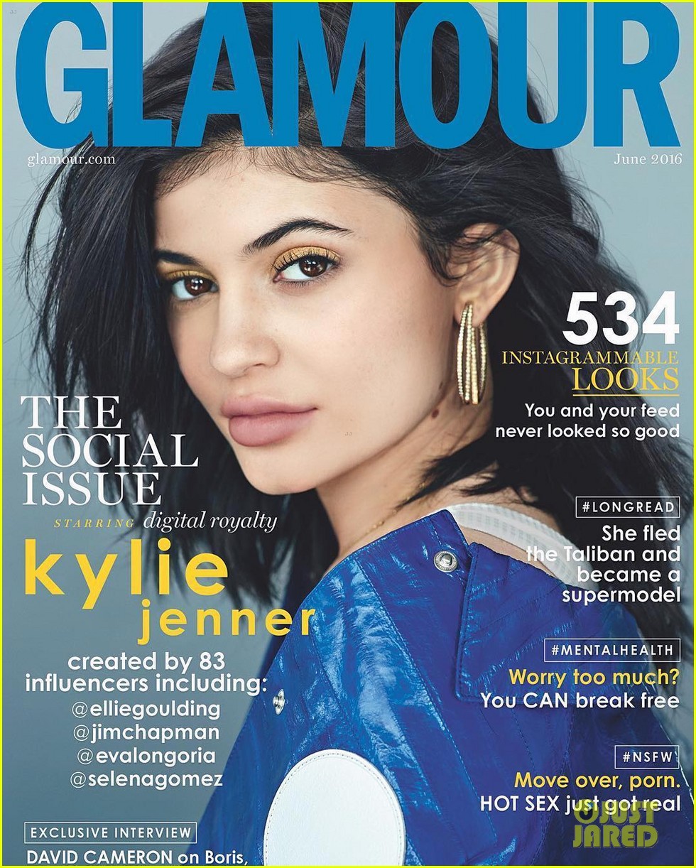 Kylie Jenner Glamour UK June 2016