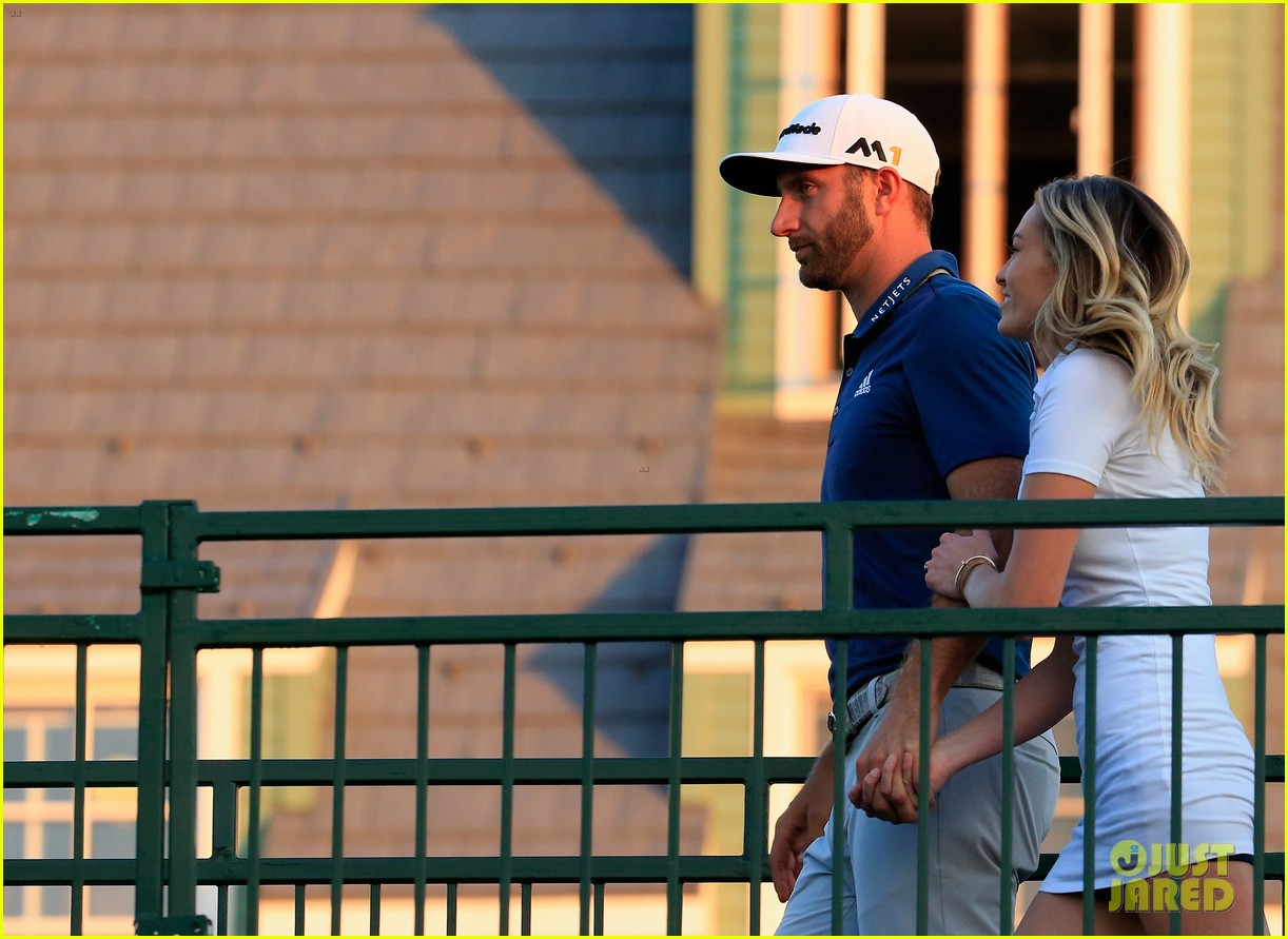 Dustin Johnson Celebrates US Open Win with Fiancee Paulina Gretzky & Son Tatum! Photo 3686854