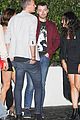 sam smith laughs with friends post dinner 08