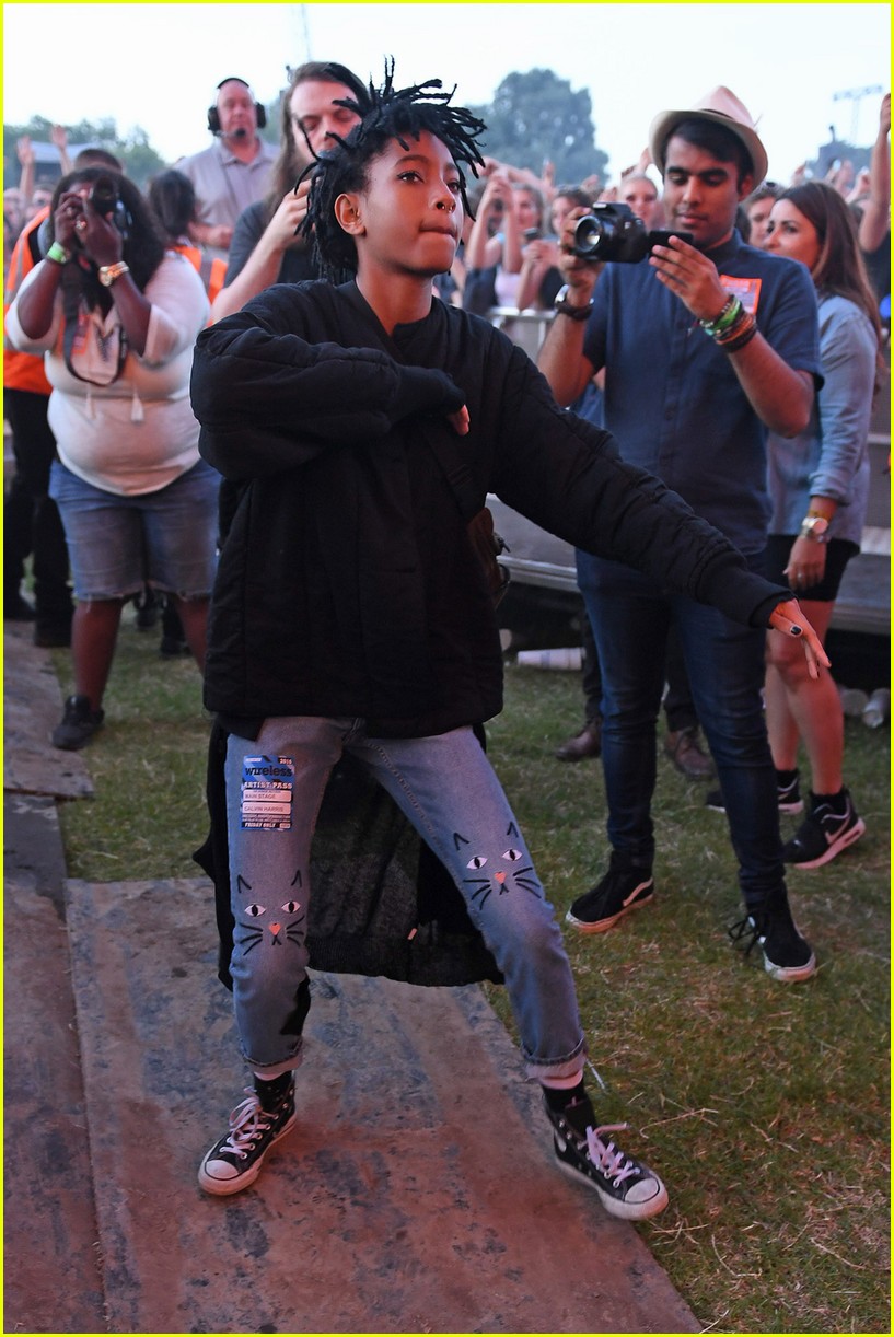 Jaden Smith Celebrates His 18th Birthday at Wireless Fest: Photo