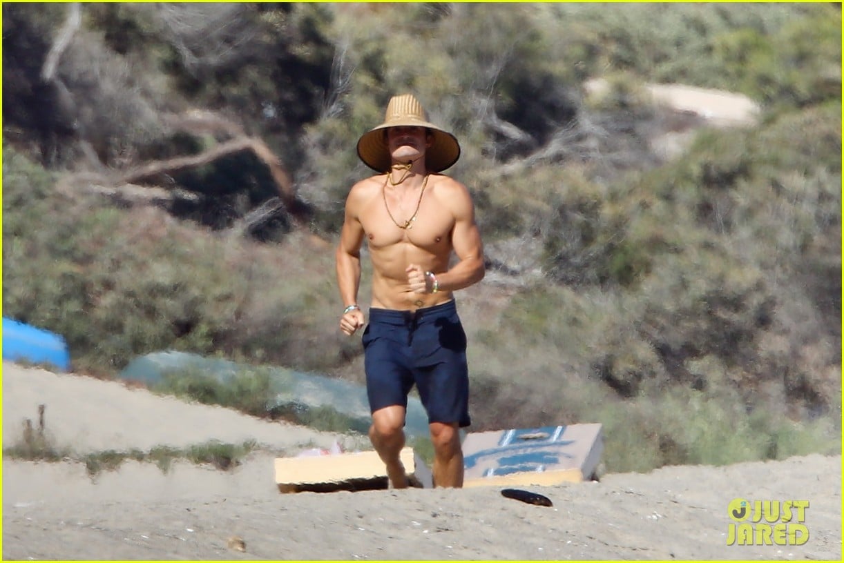 Orlando Bloom is over his naked paddle boarding photos