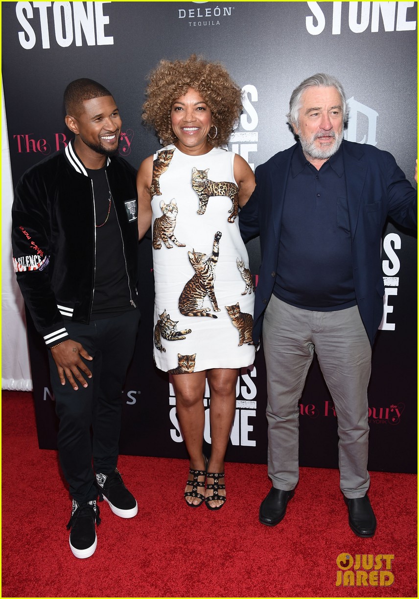 Usher & 'Hands of Stone' Cast Premiere Movie in NYC Photo 3739996