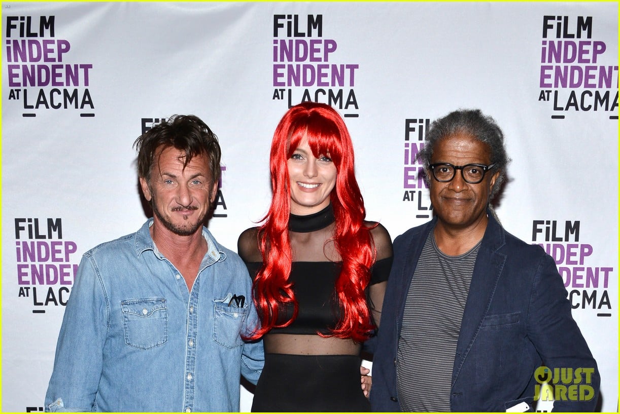 Sean Penn & New Girlfriend Leila Make Red Carpet Debut! Photo