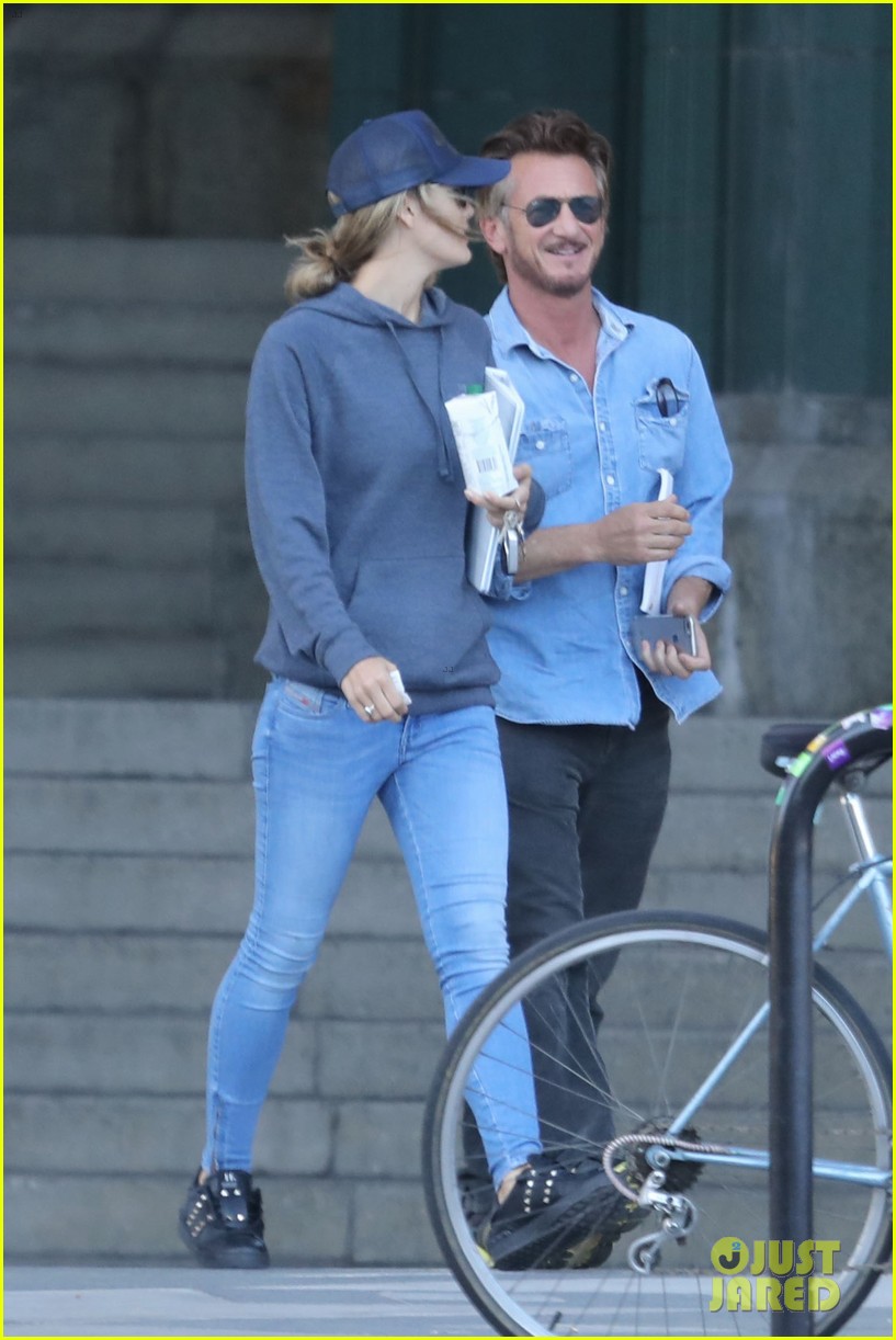 Sean Penn & New Girlfriend Leila Make Red Carpet Debut! Photo