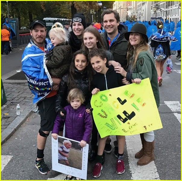 Drew Barrymore & Daughters Support Dad Will Kopelman at NYC Marathon!: Photo 3803945 | Celebrity ...