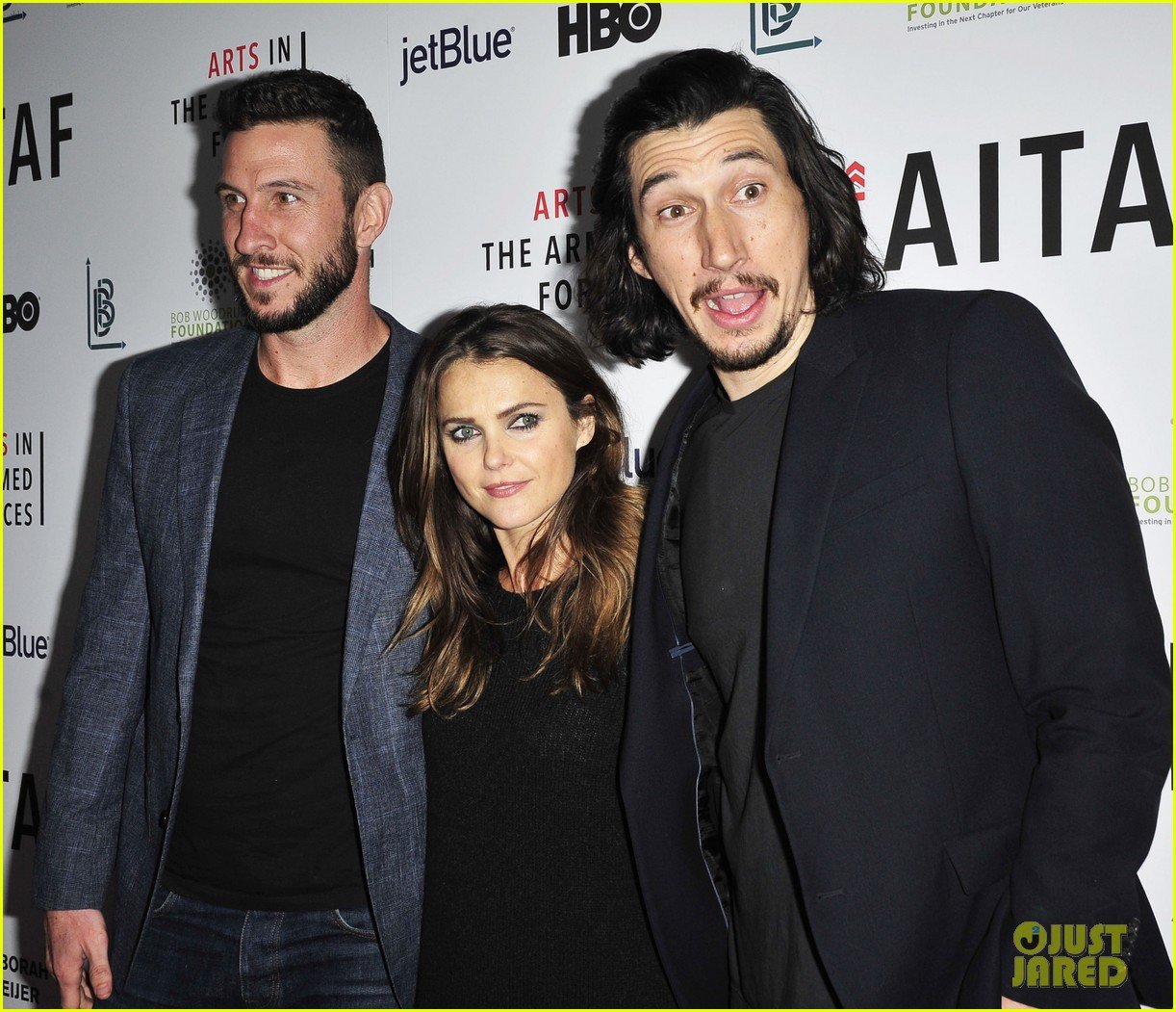 Keri Russell & Pablo Schreiber Join Adam Driver On Stage At Arts in the