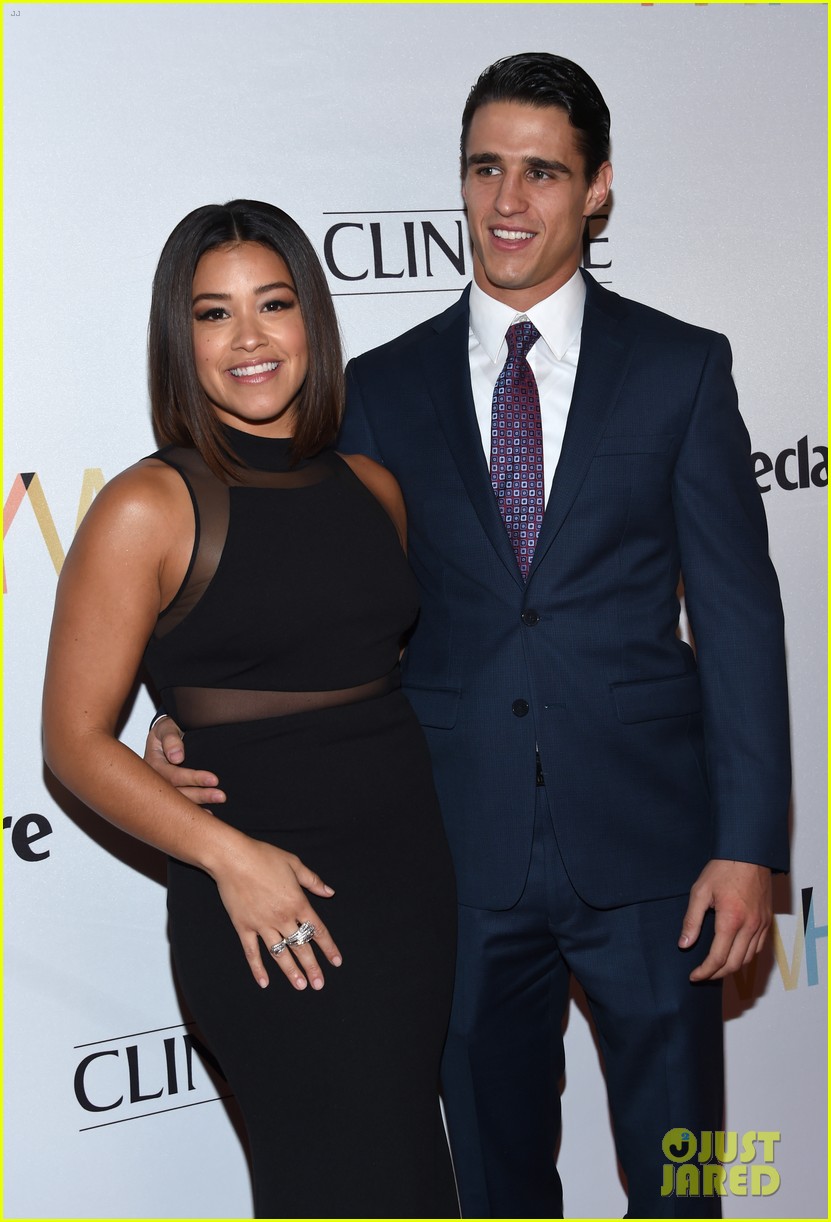 Gina Rodriguez & Boyfriend Joe LoCicero Make Their Public Debut at Young Women's Honors! Photo