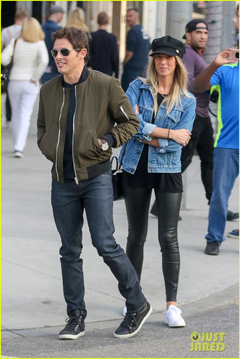 James Marsden Goes Holiday Shopping with Girlfriend Edei Photo 3827751