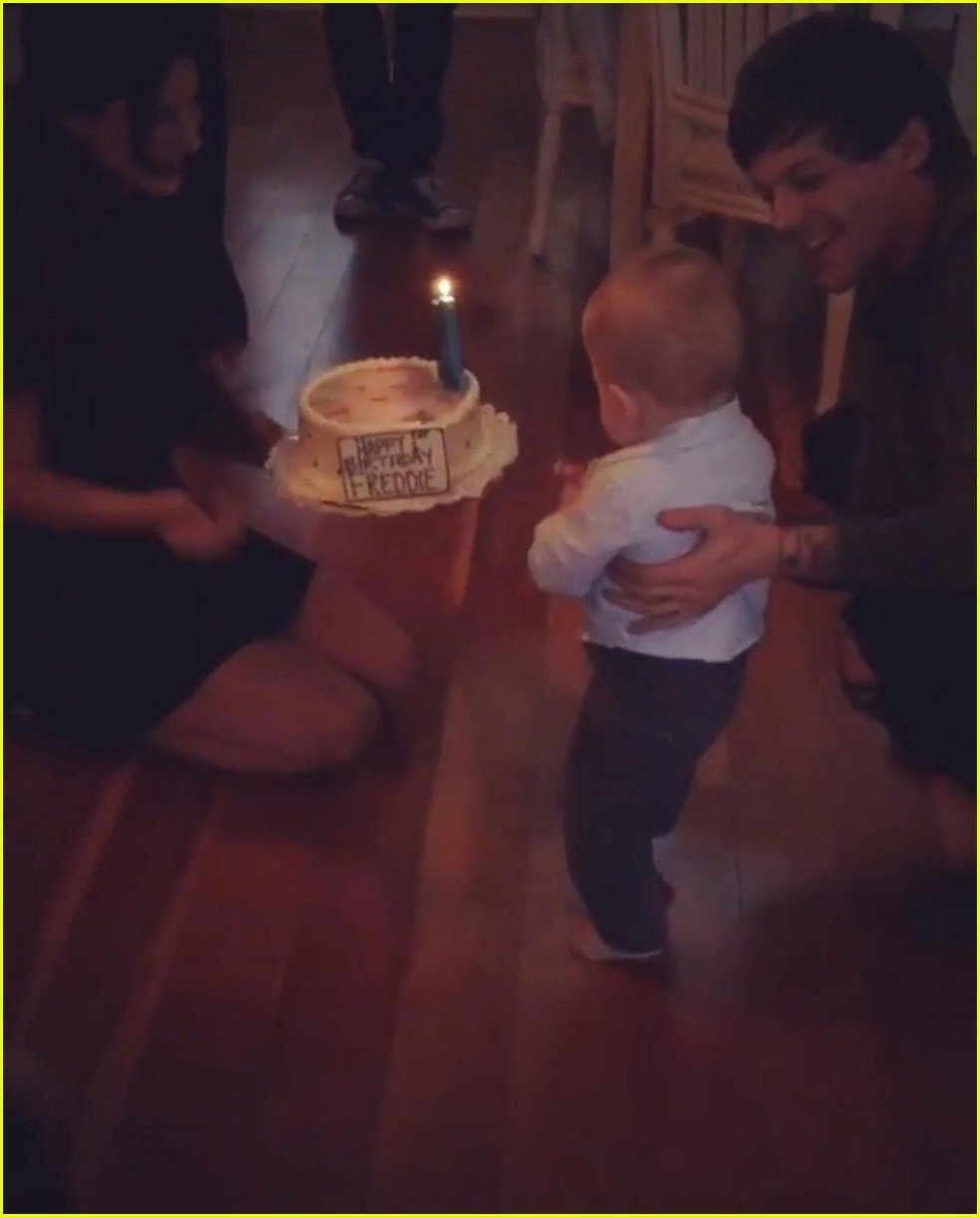 Louis Tomlinson Celebrates Son Freddie’s 1st Birthday With Ex Briana