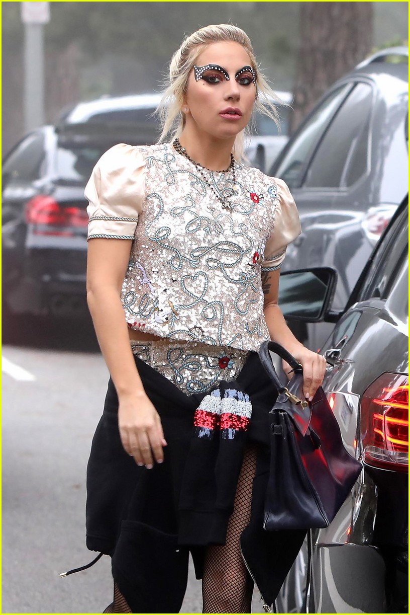 Lady Gaga Was Really Happy She Caught the Football at End of Her Super