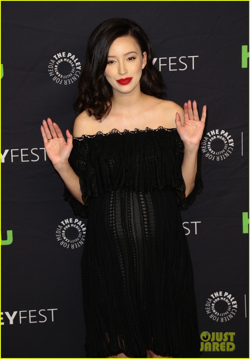 Pregnant Christian Serratos Debuts Her Baby Bump Photo