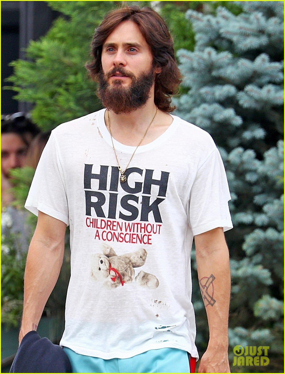 Jared Leto Shows Off His Full Beard in NYC Photo 3930456 Jared Leto