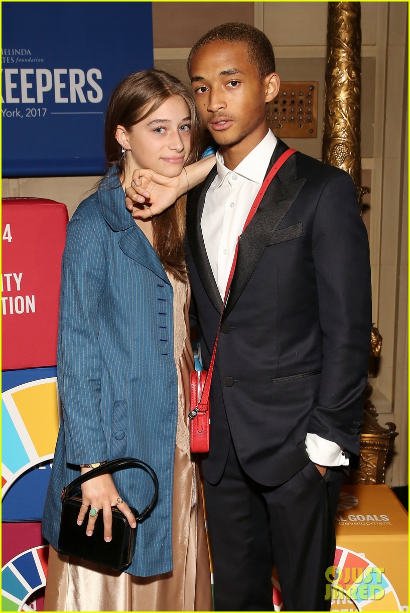 Jaden Smith & Girlfriend Odessa Adlon Couple Up at UN Global Goals