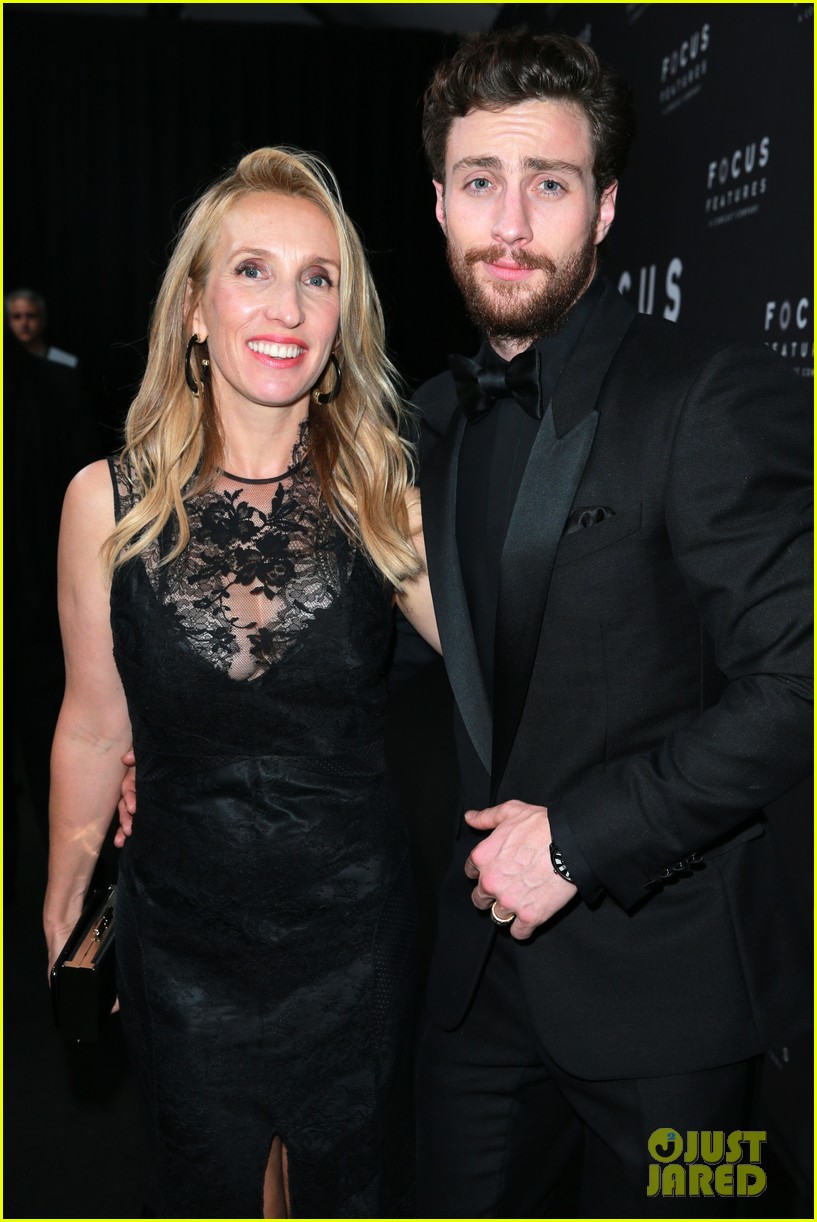 Aaron Taylor Johnson Wife Sam Hit Up Golden Globes 2018 After