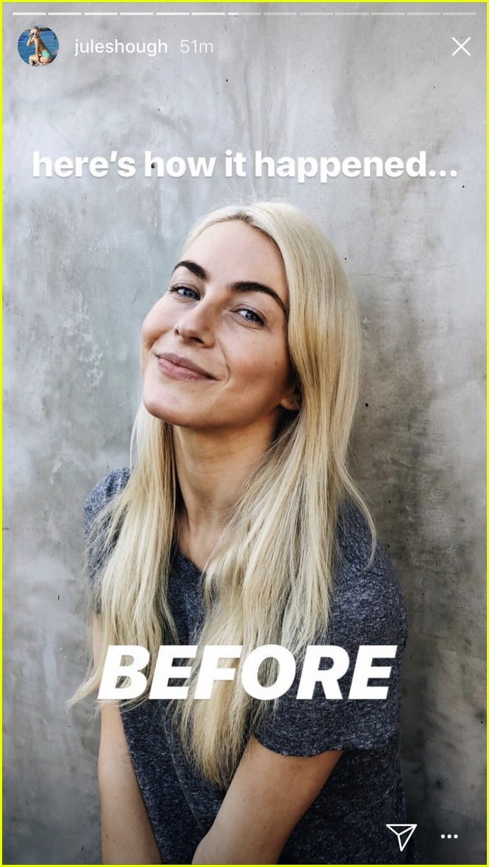 Julianne Hough Finally Dyed Her Hair Red See The Pics Photo