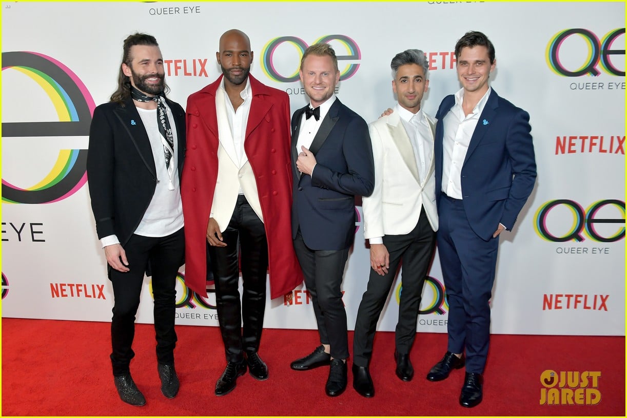 Original 'Queer Eye' Cast Reunites at Reboot Premiere! Photo 4029542 Antoni Porowski, Bobby