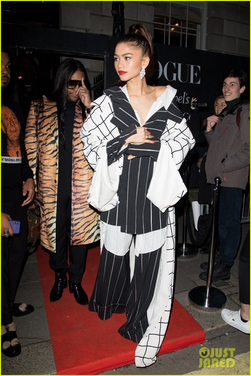 Zendaya & Tom Holland Hit Up a BAFTAs After Party in London: Photo