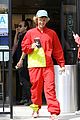 justin bieber red jacket pants 25