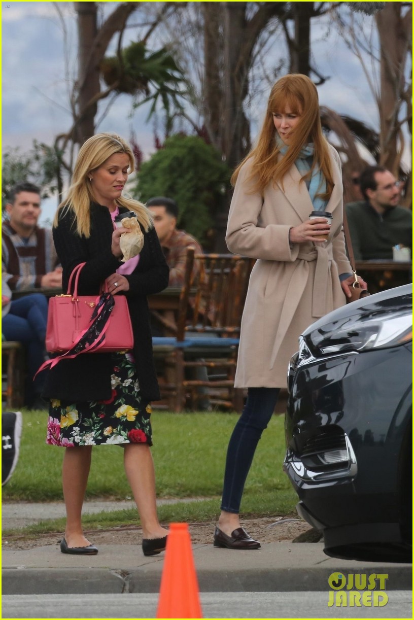 Reese Witherspoon, Nicole Kidman & Meryl Streep Film Scenes for 'Big