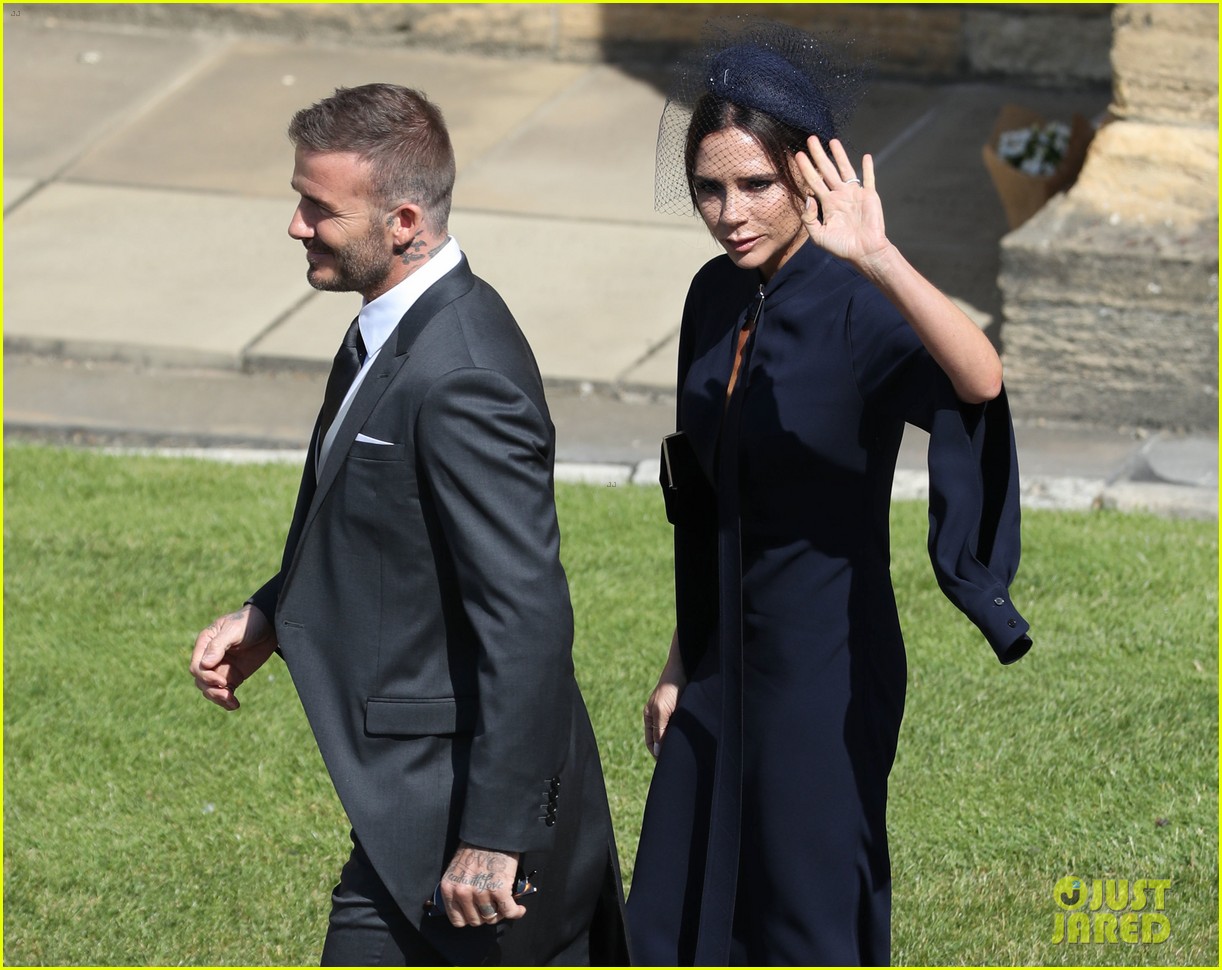 David Victoria Beckham Attend Their Second Royal Wedding : Photo