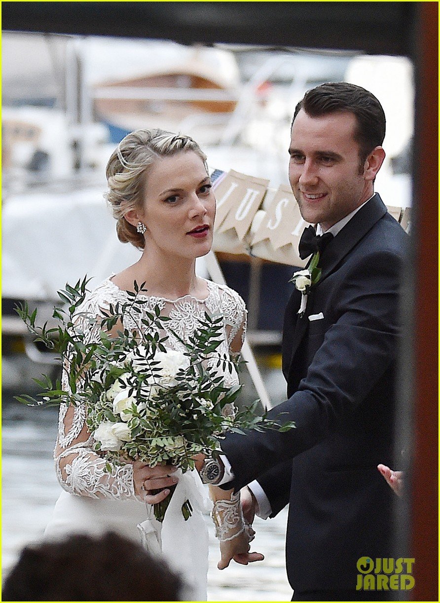 Matthew Lewis &amp; Angela Jones Marry in Italy See the