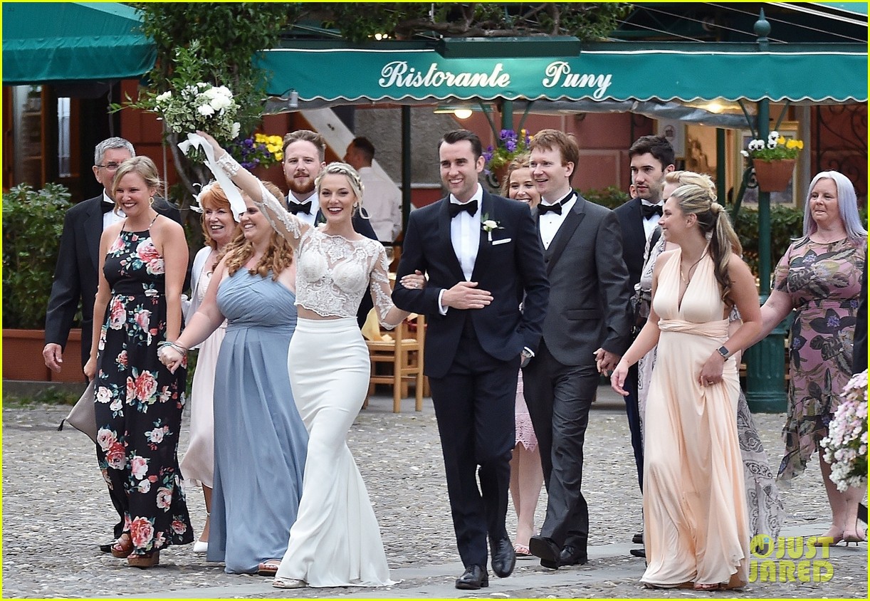 Matthew Lewis &amp; Angela Jones Marry in Italy See the