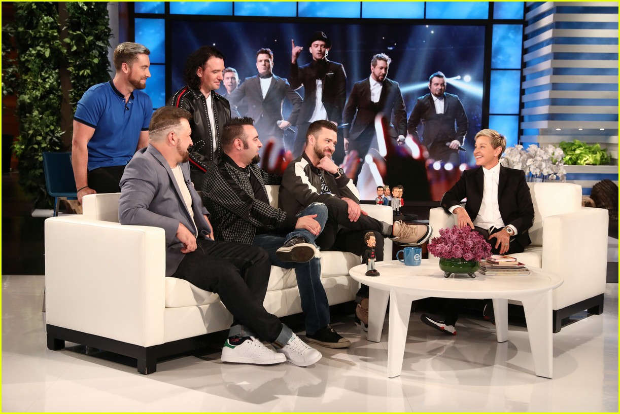 *NSYNC Plays 'Never Have I Ever' During Surprise Appearance on 'Ellen
