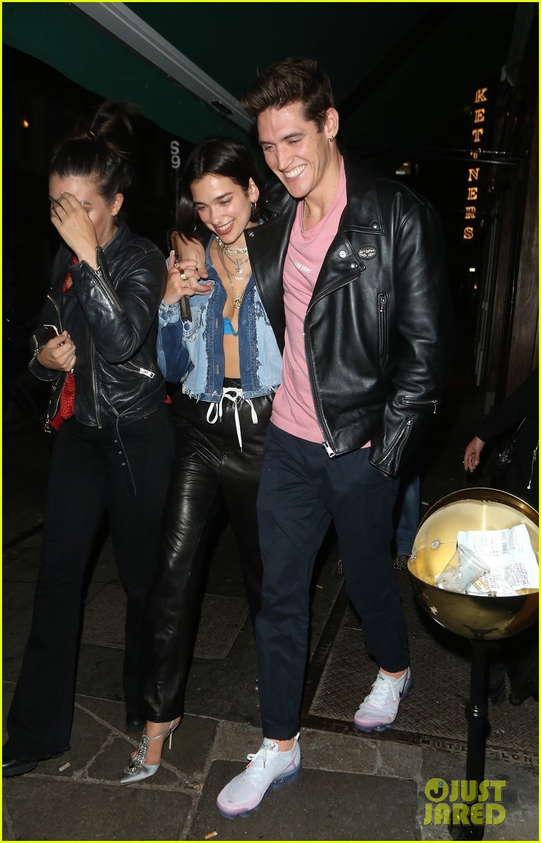 Dua Lipa & Boyfriend Isaac Carew Look So Cute Together!: Photo 4094334