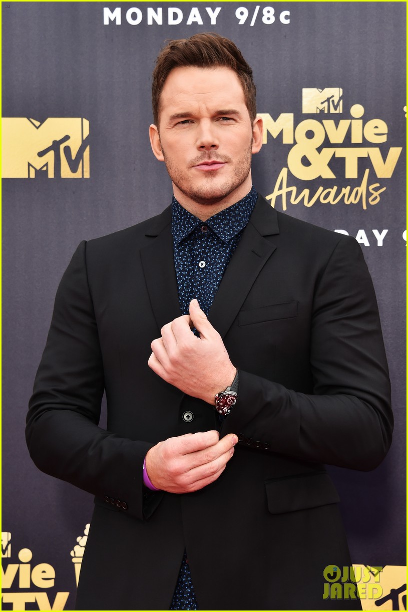 Chris Pratt Suits Up for MTV Movie & TV Awards 2018! Photo 4102958
