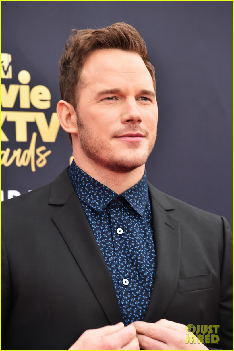 Chris Pratt Suits Up for MTV Movie & TV Awards 2018! Photo 4102968