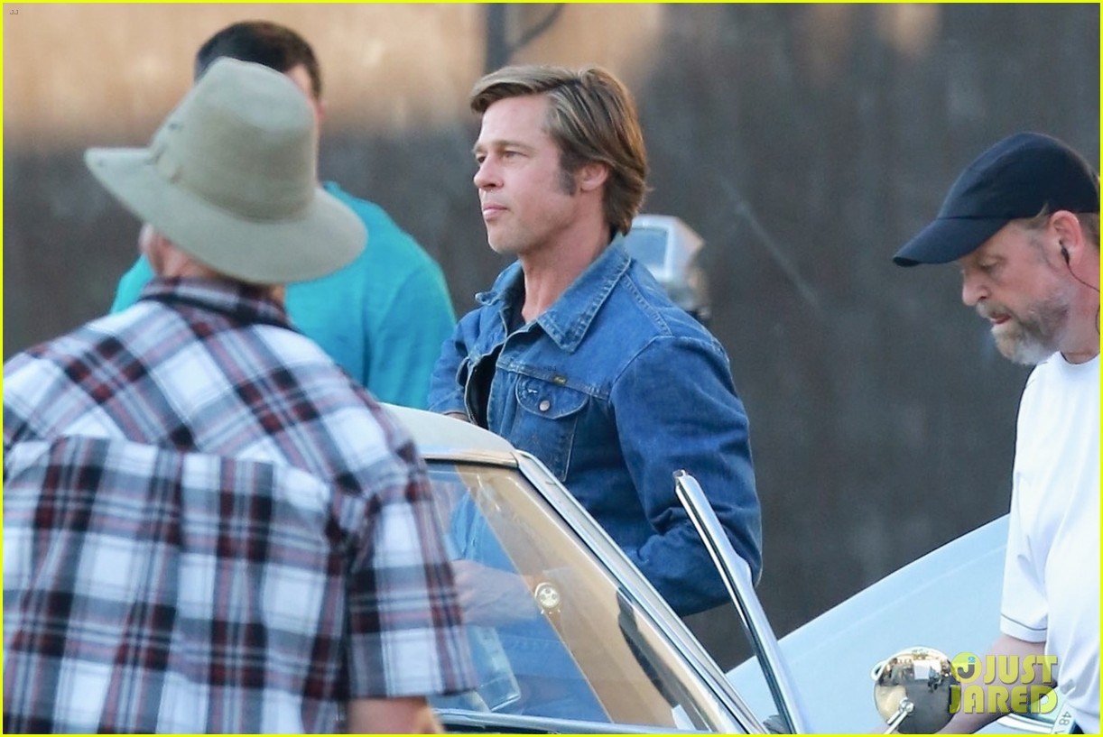 Brad Pitt & Leonardo DiCaprio Spotting Filming 'Once Upon A Time In Hollywood ...1222 x 817